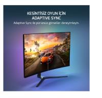 27 GAMEPOWER Vivid V60 27" Curved RGB SİYAH 240Hz 0.5ms Curved  VA Monitör 